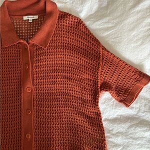 Madewell sweater style knit top size XS.